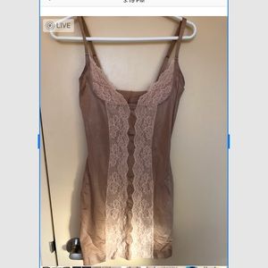 Victoria’s Secret shaping slip. Works like spanx.